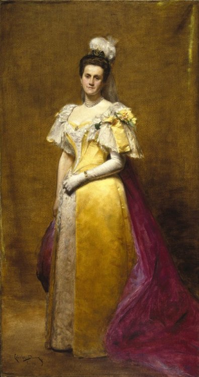 Court Presentation Ensemble, 1896Worn by Emily Warren Roebling for her formal presentation to Queen 