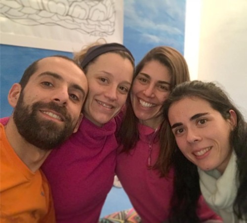Today I Went To Teach Yoga Poses At Yoga Integral In Lisbon And Was Amazing To See 3 Of My Students Starting