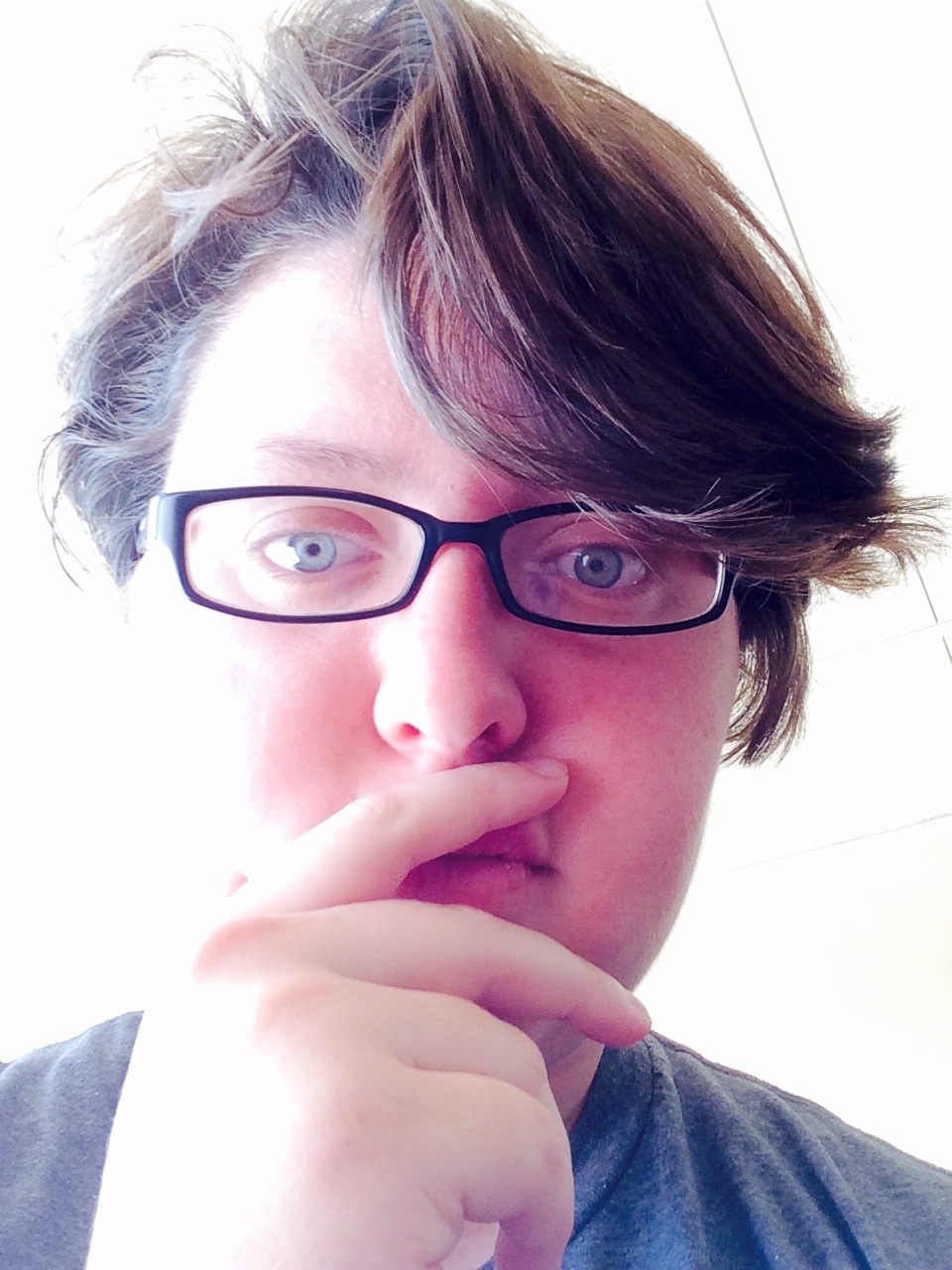 I forgot I took this while waiting bored for my ride but I thought my eyes looked