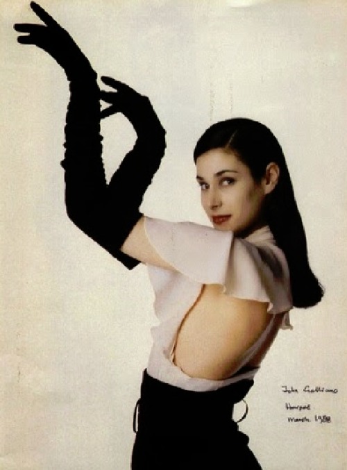 johngallianotheking:  John Galliano, 1988.