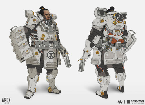 Apex Legends Character And (Some) Weapons Concept Artworks