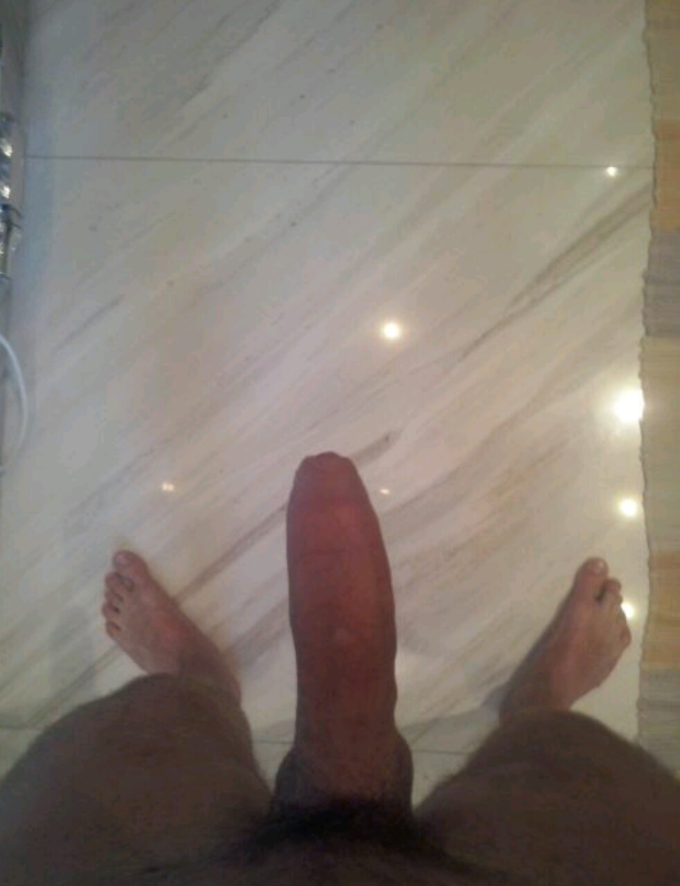 above8inch:  someone wanna suck me off…? im not even full hard yet..  reblog for