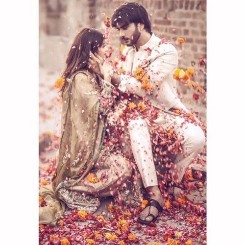 Sajal Aly and Imran Abbas’ photoshoot for Noor ul Ain.