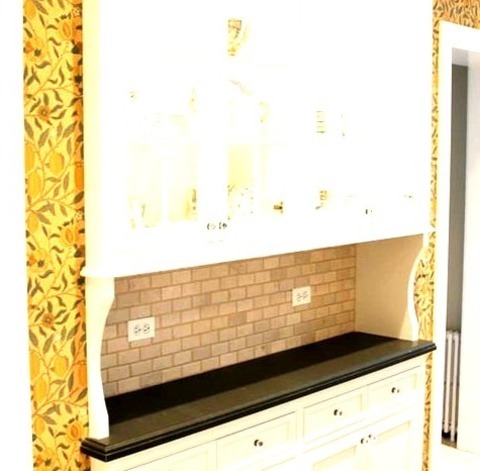 Traditional Kitchen ChicagoInspiration For A Large Timeless U-shaped Medium Tone Wood Floor Enclosed