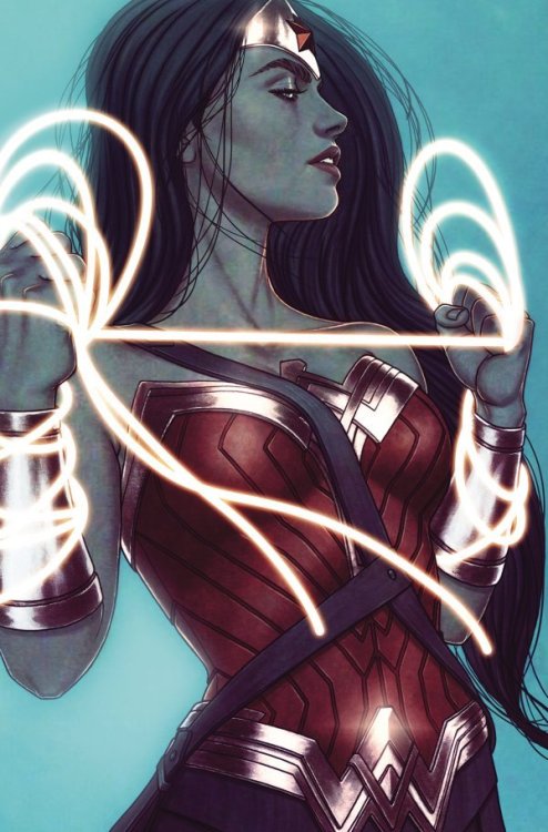 hiraeth-doux:   Wonder Woman #86 variant cover by Jenny Frison  