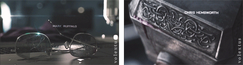 volextus:  The Avengers : Credits         