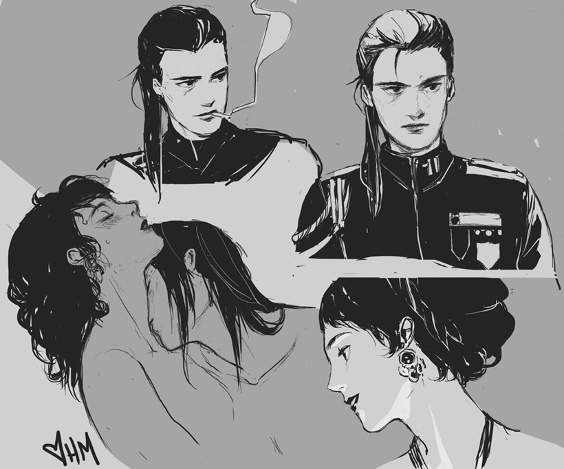 A compilation of The Soldier + Miss Petrova drawings♥ (♀+♀) 