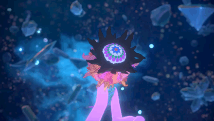 catfishdeluxe:  Here is the Space Choker (also known as the intergalactic plague). This is Sidera’s nemesis, her worst and most intimate enemy.Design/ graphic researches: Fabien MenseCGI: Michel PecqueurAnimation: Max MaleoSidera’s final sequence:
