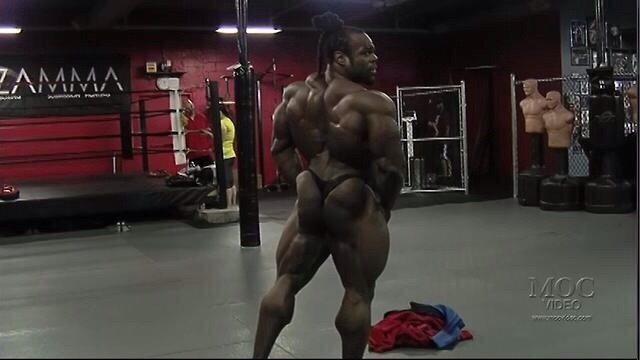 My current avatar plus another of Kai Greene. He no longer looks human and I’m