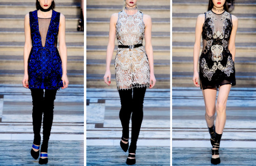 Julien Macdonald at London Fashion Week Fall 2015