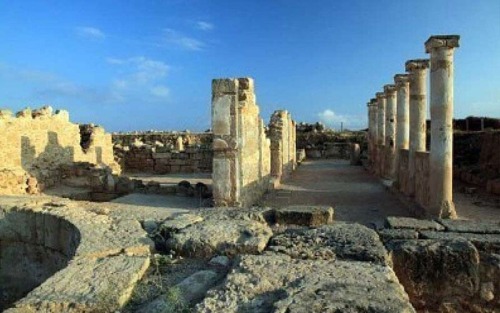 via-appia: Paphos, Cyprus: Mythical birthplace of Aphrodite and home to villas, palaces, a theater, 