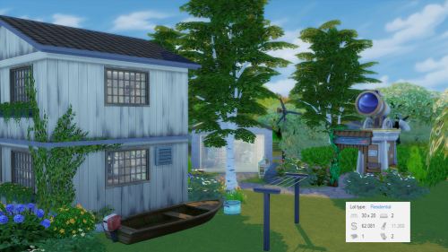 Couple’s Cottage  Hello, this is my first time presenting a build of mine to simblr properly, so exc