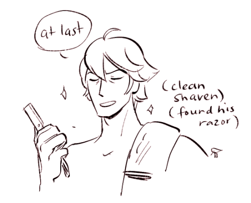 Frederick With Stubble: A Story of Thirstclick through for captions