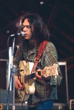 soundsof71:  Neil Young during the recording