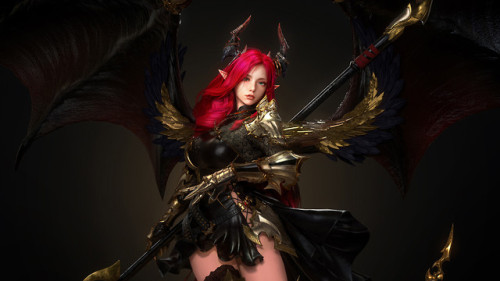 Succubus!!  JAEYOUNG JEONG www.artstation.com/artwork/3or8bo