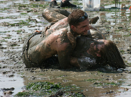 mxmichele:Mud wrestling