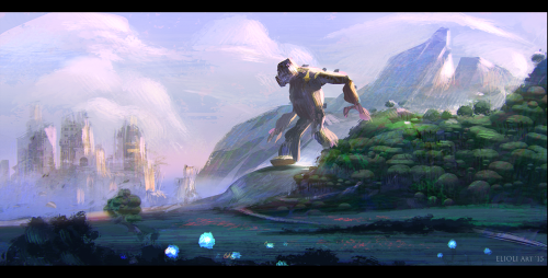 elioli-art:  Giant thing from a couple of months ago… -ELIOLI
