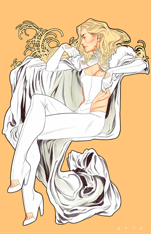 pryce14:kristaferanka:And here is the finished Emma Frost Piece.It will be debuting at Special Editi