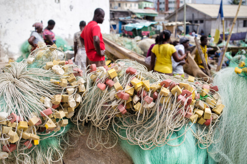 The Fisherman of Cape Coast, Ghana.