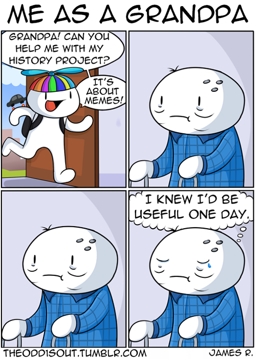 Porn Pics theodd1sout:Memes never die.