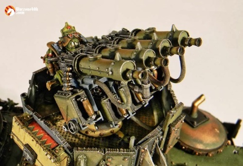 silviomartins:imperialfister:This scratchbuild is insane…Courtesy of Warzone40k.com (Teena Hancock)D