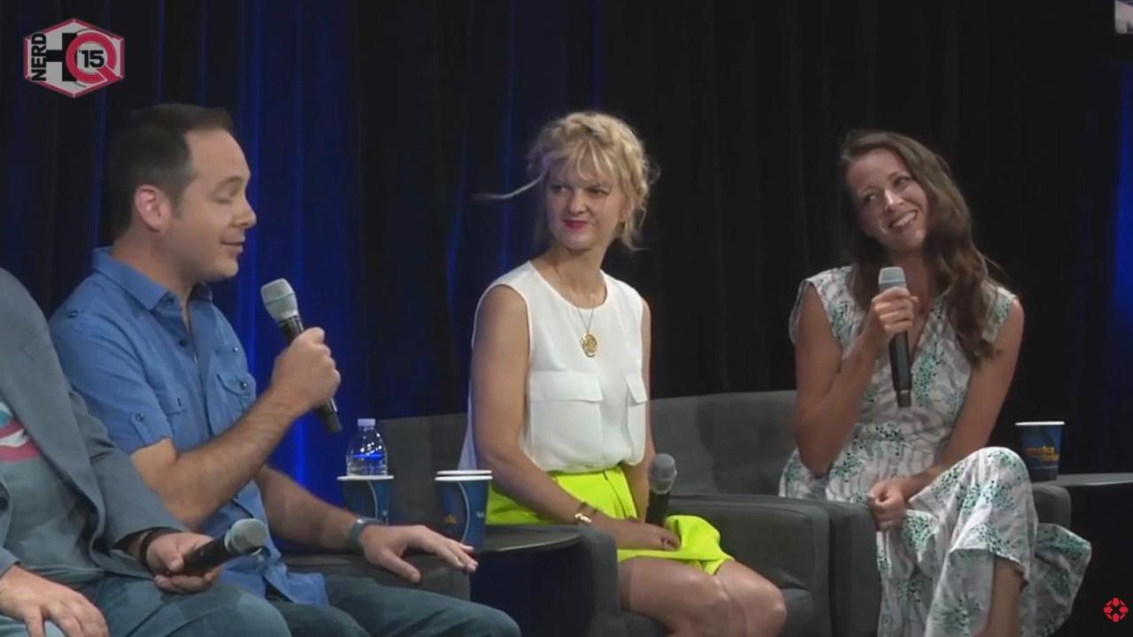 nicksno1girl:                  Amy Acker - SDCC 2015 - ‘Thrilling