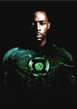 dearlordimanxious:  luciouswayne:  johnnybenchcalled:  hairweavesaviour:  yourstrulypunch:  littlehandgernade:  Alright, I made this really quick to see what Idris Elba would look like as Green Lantern (John Stewart) and I’m sold. Dude has the acting