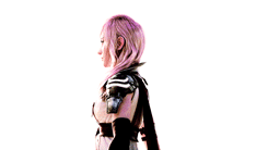    ff meme: [2&3/3] colours   »  black & white (final fantasy xiii series) 