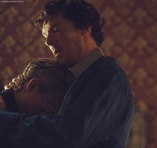 aconsultingdetective: Gratuitous Sherlock GIFs I needed a hug.