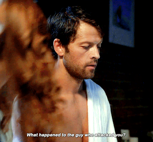 winchestergifs:You call this rag a bandage? You’re lucky this wasn’t infected.