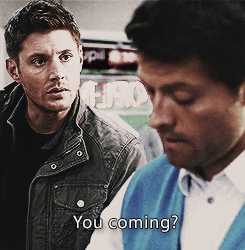 ohrivaille:  requested by anonymous → Dean + Come on, Cas. 