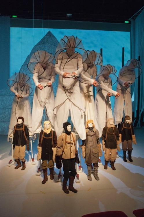 Who is playing who?69 Degrees South, by New York puppetry theatre company, Phantom Limb.