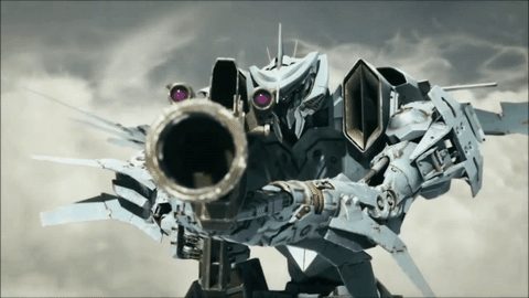 thenexusofawsome: Planzet Giant Mechs with Giant Guns & Giant Swords, Your Argument is invalid.  