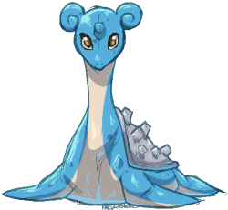 kmc-sketchbook:  Day 15: a Non-Evolved Pokemon: #131 Lapras Sorry for the delay; I had way too much stress going on yesterday to focus on this properly. 