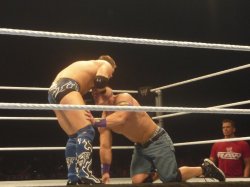 rwfan11:  Miz toys with Cena  Alex Riley