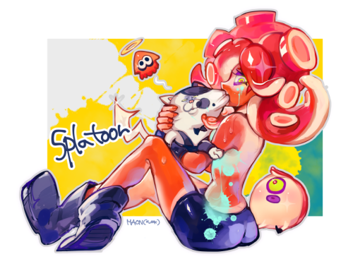 Splatooooooooon!₍₍ ᕕ(´ ω` )ᕗ⁾⁾