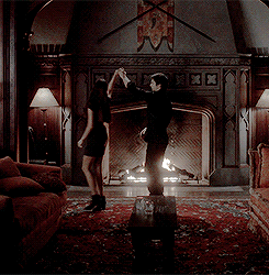 feistydelena:  25 days of delena   day 18: favourite dance   