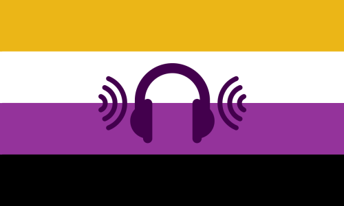 Anon Requested Flags - Headphone User/Sound SensitivityPolyamorous (Common), Polyamorous (@whimsy-fl