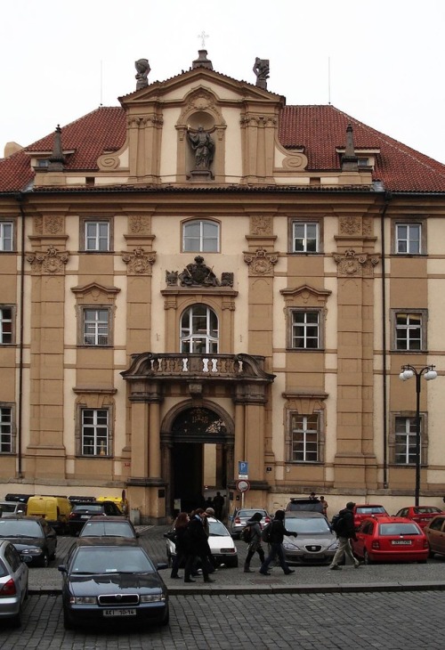 malemalefica:The Klementinum Library (Prague) is a beautiful example of Baroque architecture, opened