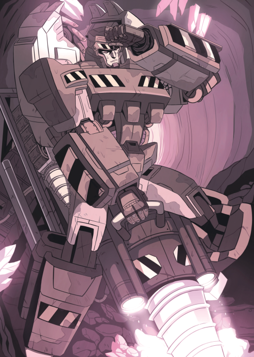 miner megatron pinup