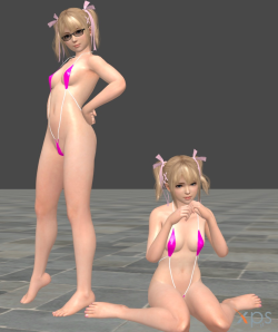 xuniana:  [DL]DOA5 Marie Rose Micro bikini