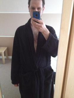 The humble dressing gown for when you can’t