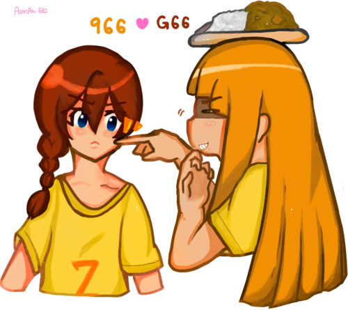 I drew a lot of  KuluGiro (966 x G66).I love them so much right now.These are just some drawings. If