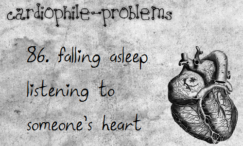 cardiophile-problems: submitted by anonymous Done it! (one up side to former bf’s)  Best thing on th