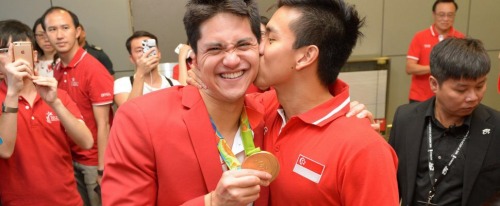 jackdsg:  You can’t hide a Bromance - Joseph Schooling and Teo Zhen Ren Reported in http://www.tnp.sg/news/singapore-news/bromance-meet-joseph-schoolings-bff-teo-zhen-ren 