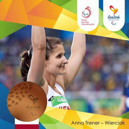 weirdpolis: Anna Trener-Wierciak - Bronze Medal for Poland at th Paralympic Games in Rio 2016 8th me
