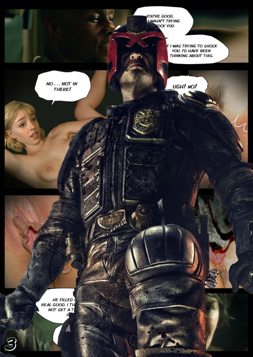 zennsfw:  “DREDDFUL THINKING”, a Judge Dredd parody comicA page had been censored due to a beasty scene between Anderson and a dog. Read full comic >>> here <<<Well, i’ve spent quite some time on this comic and i’m really