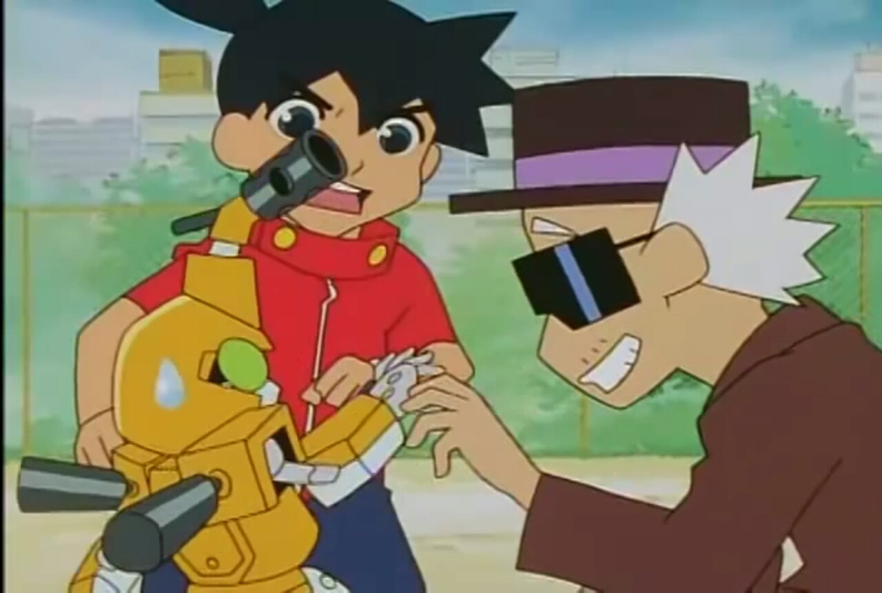 Someone who has never seen Medabots explain this picture