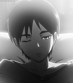 kiriiny:  attackonass:  Fucking cutie with his fucking sleepily open one eye first and his fucking FUCK  gODDA,MIT EREN SGTOP BEING SO PERFCT!! 