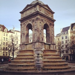 at Fontaine des Innocents
